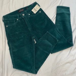 Lucky Brand Green Corduroy Pants